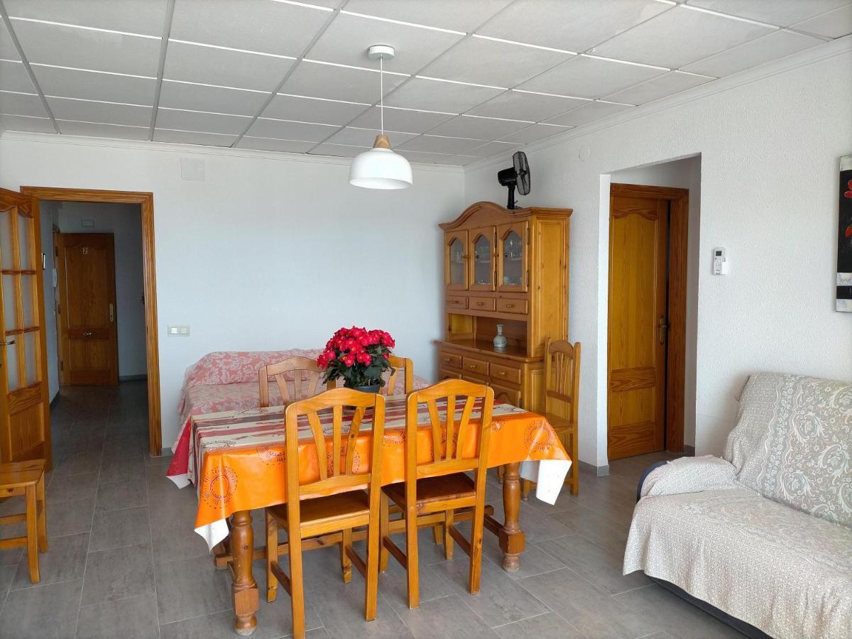Apartamento Dos Dormitorios, Primera Linea Y Aire Acondicionado Пеньискола Экстерьер фото